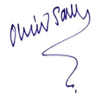 OliverSacksSignature Oliver Sacks's Signature