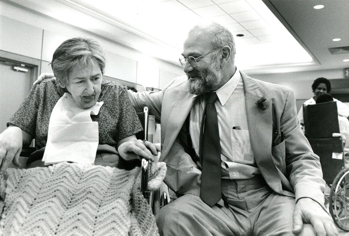 Oliver Sacks with Lillian Tighe