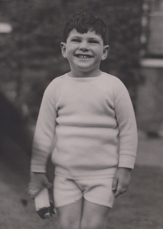 Oliver Sacks as a young boy