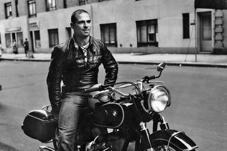 Oliver Sacks on his motorbike
