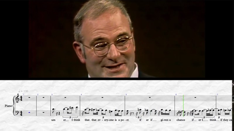 Oliver Sacks’s Speaking Voice Transcribed for Piano | By British Composer, Pete M Wyer