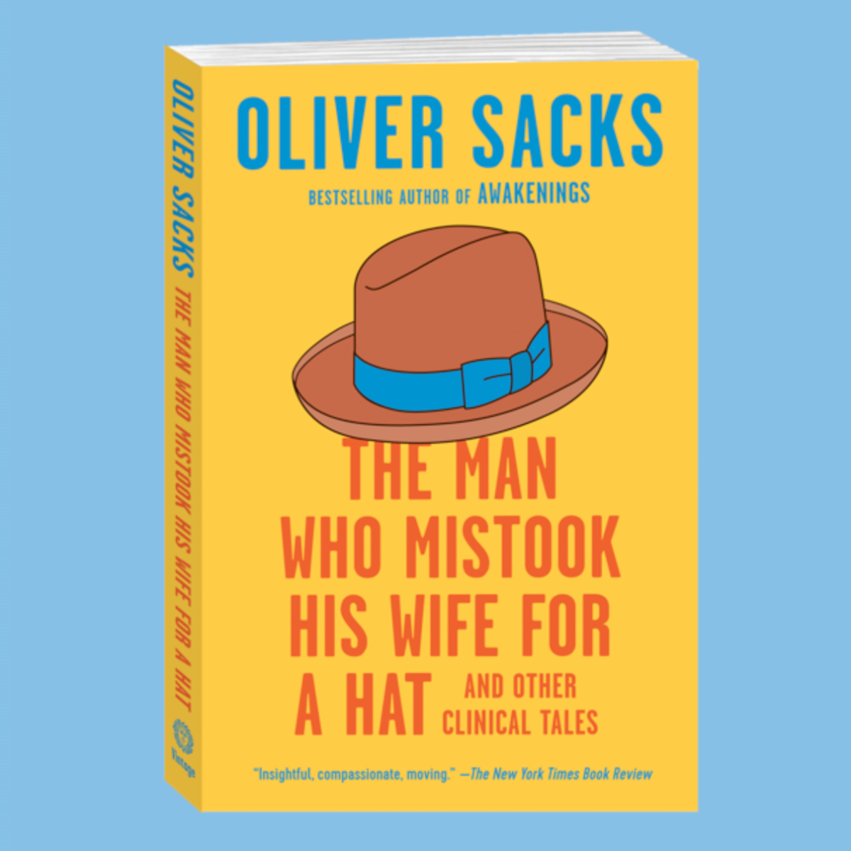 The cover of The Man Who Mistook His Wife for a Hat