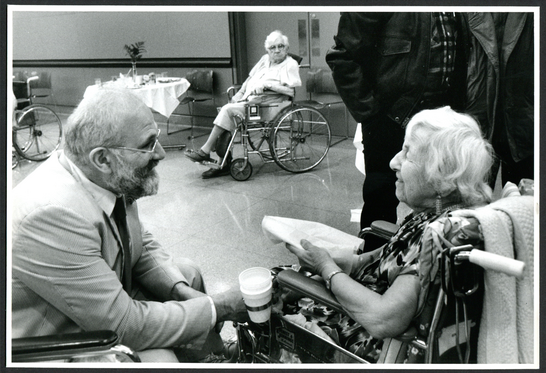 Oliver Sacks listening